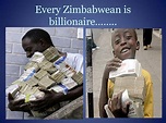 Hyperinflation in zimbabwe