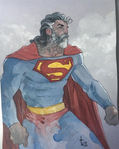 Old Man Superman By Tirso Cons Rsuperman