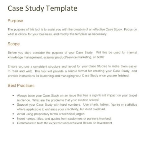 Looking for sample case study interviews with answers? 5+ Case Study Examples & Samples: Effective Tips at ...