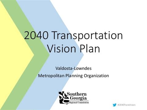 2040 Transportation Vision Plan Highlights