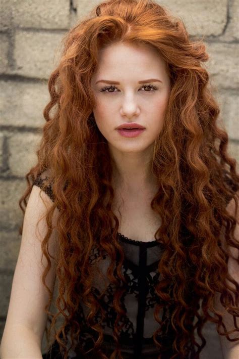 Madelaine Petschby Leta Beautiful Red Hair Curly Hair Styles
