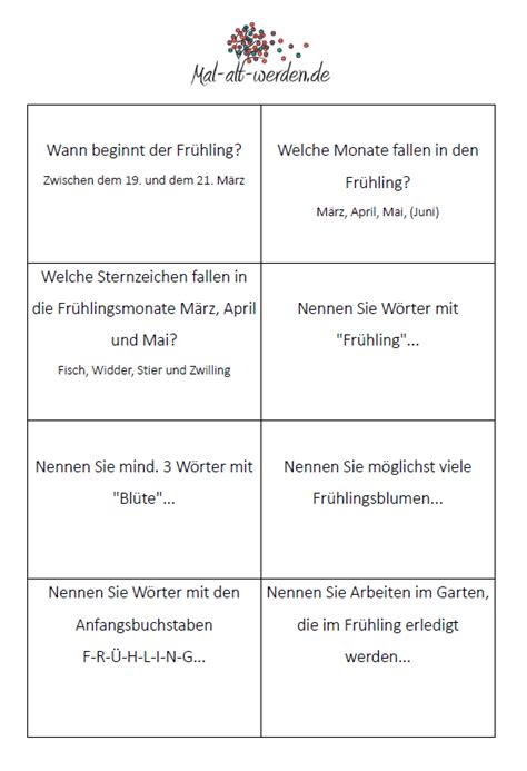 Ist es die lösung a, b, c oder d? Das große Frühlings-Quiz. 50 tolle und kostenlose Rätselkarten