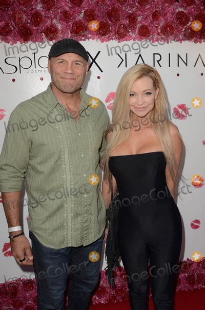 Photos And Pictures Randy Couture Mindy Robinson At The Launch Of