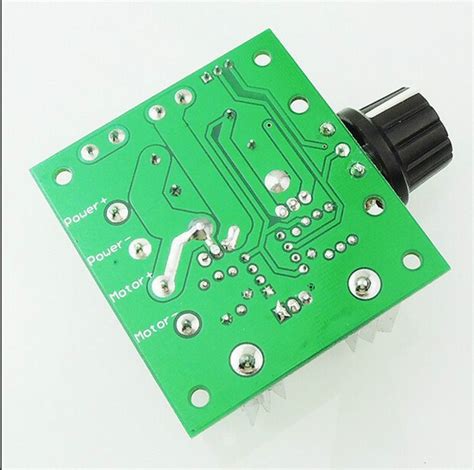 Pwm Dc Motor Speed Control Switch 12v 40v 10a Pulse Width Modulation