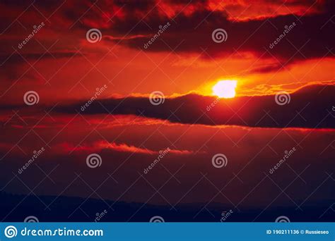 Dramatic Twilight Stock Photo Image Of Dawn Climate 190211136