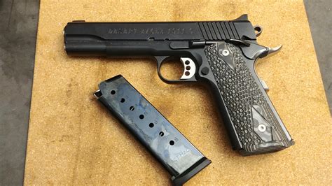 My First 1911 Magnum Research 1911g With Sig Grips Not New But New To