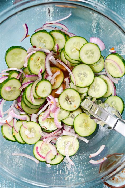 I knew this would be a good salad, but it's probably the best salad i've ever made. Thai Cucumber Salad Recipe - Simply Scratch
