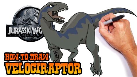 How To Draw Velociraptor Jurassic World