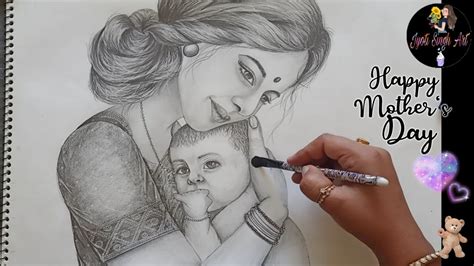 Share 77 Sketch Of Mother Day Latest Ineteachers