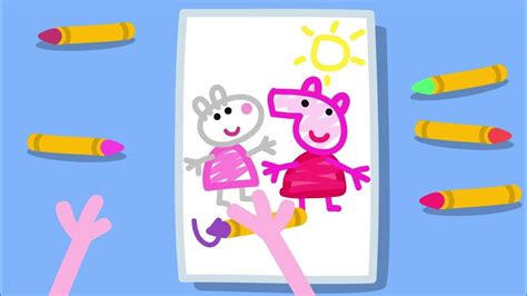 Peppa Pig And Suzy Sheep Say Goodbye To Each Other Peppa Pig Full
