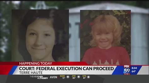 First Federal Execution To Proceed In Terre Haute Youtube