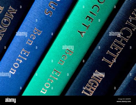 Book Spines High Resolution Stock Photography And Images Alamy