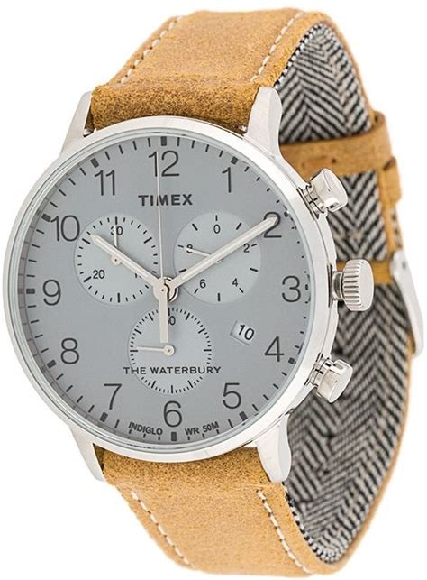Timex Waterbury Classic Chronograph Mm Watch Shopstyle