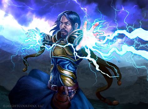Creation is a superior element in elemental battlegrounds. https://joshcalloway.deviantart.com/art/Lightning-Bolt-487164068 | Character art, Fantasy ...