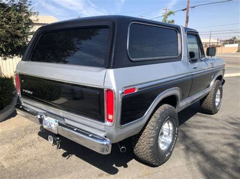 1978 Ford Bronco Ranger Xlt 4x4 Classic Cars For Sale
