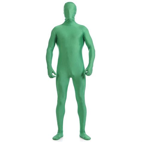 Buy Ainclu 24h Green Lycra Spandex Zentai Suit For Men