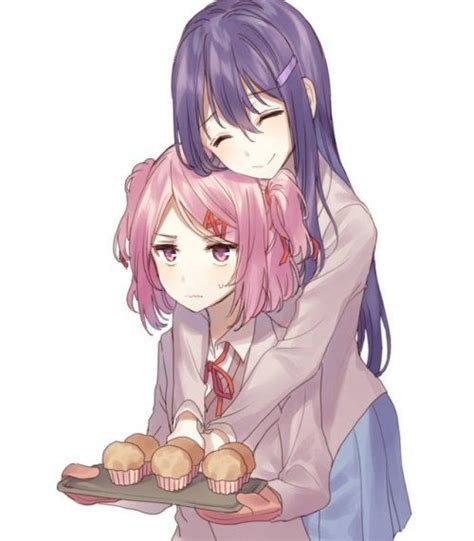 Yuri X Natsuki Tumblr Literature Club Literature Anime