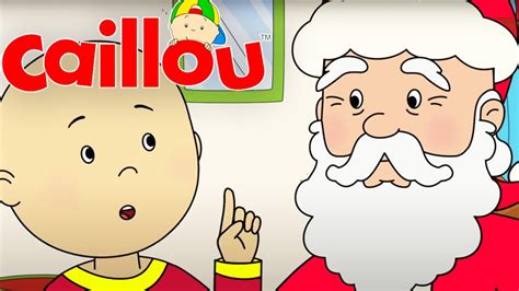 Caillous Christmas Countdown Caillou Cartoon Youtube