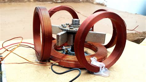 Free Energy Generator Using Copper Coil And Neudymium Magnet Activity