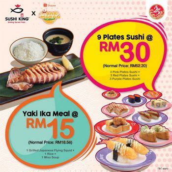 For your meal, your server will be gladly taking all the orders you would like to place. 8 Jun 2020 Onward: Sushi King Awesome New Deals at Shopee ...