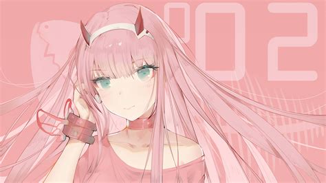 Zero Two Darling In The Franxx 4k Hd Anime 4k Wallpapers Images