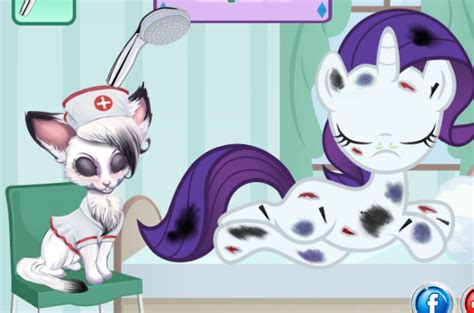 Rarity Injured My Little Pony Games