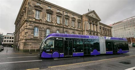 Belfast Glider Timetable Routes And Ticket Costs For Translinks