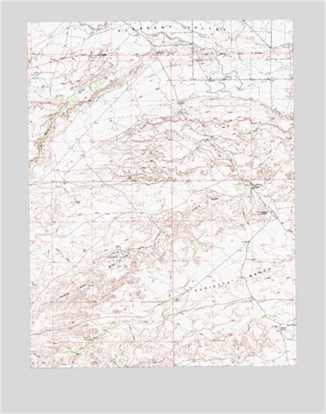Myton Se Ut Topographic Map Topoquest