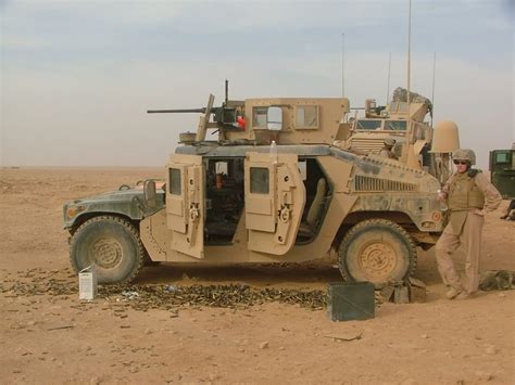 Us Army M1114 Up Armored Hmmwv With M2 Military Vehicles Tanks