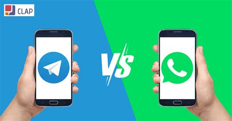 Telegram Vs Whatsapp Which Messaging App Is Right For You Clap