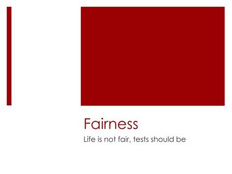 ppt fairness powerpoint presentation free download id 2795398