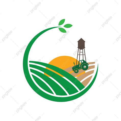 Gambar Desain Logo Pertanian Pertanian Logo Rancangan Png Dan Vektor