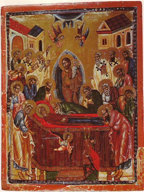 The Theology Of The Dormition Dormition Fast Dormition Feast