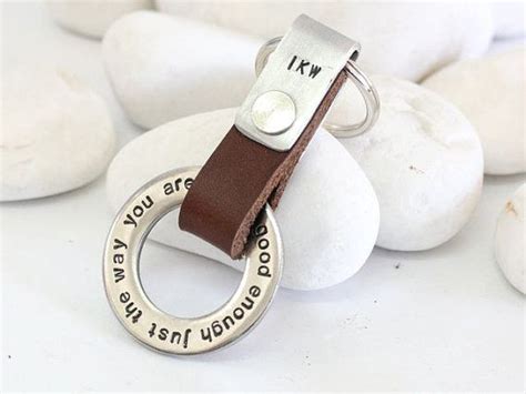 Mens Keychain Personalized Mens Keychain Personalized Stainless Steel