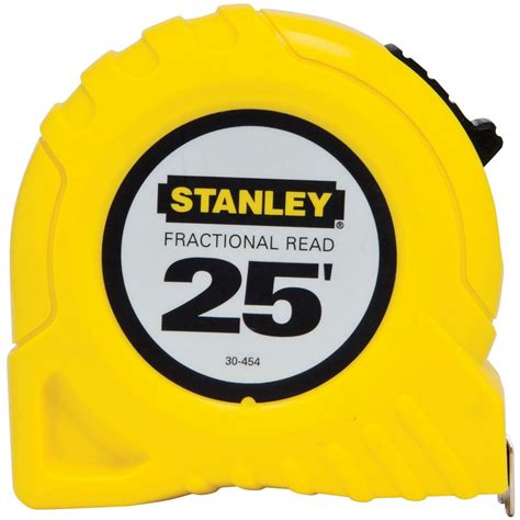 When it comes to construction and craftsmanship, taking accurate measurements can be the difference between a great finished product and a subpar one. STANLEY 25 ft. Fractional Read Tape Measure | The Home Depot Canada