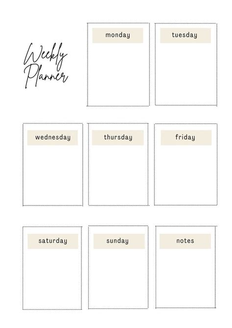 Pin On Nude Aesthetic Minimalist Templates Study Planner Study