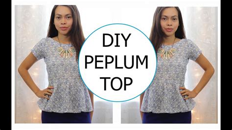 Choose from our limited quantity day dresses, occasion dresses and our bestselling fabulous wrap dresses. How to sew a Peplum Top - YouTube