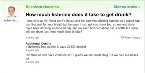 50 of the most ridiculous questions ever asked on yahoo answers