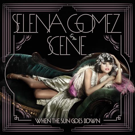 For The Love Of Music Selena Gomez And The Scene When The Sun Goes Down Target Album Cover