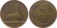 USA Medaille 1939 Bronze Barnstable (Massachusetts) - auf das 300 ...