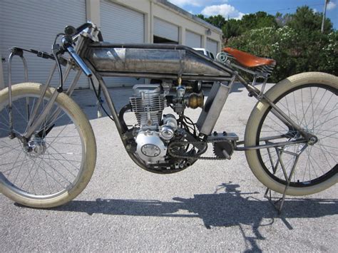 Board Track Racer Replica Rat Bike Motorized Bicycle Vintage Bikes