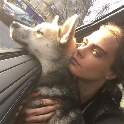 Cara Delevingne Posts Instagram Vid Of Dog Sleeping Really Weird