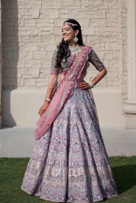 20 Of The Most Gorgeous Sangeet Lehengas For 2020 2021 Weddings Indian Wedding Outfits