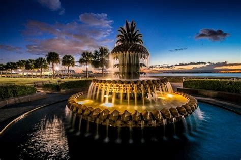 Charleston.com is the official city website dedicated to helping you find the best of everything in charleston, south carolina. Pineapple Fountain - Charleston South Carolina SC