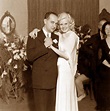 Paul Bern and Jean Harlow on their wedding day | Hollywood wedding, Old ...