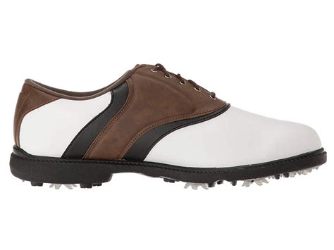 Footjoy Mens Originals Golf Shoes White 115 Xw Brown Us Walmart Canada