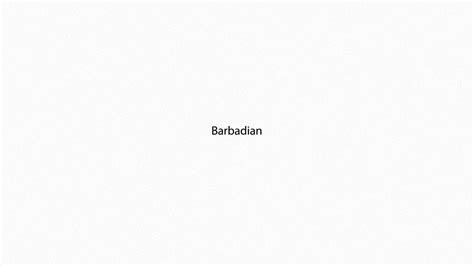 barbadian pronunciation youtube