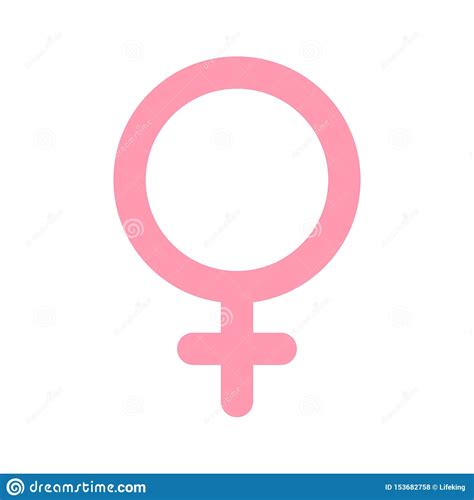 Female Woman Symbol Gender And Sexual Orientation Icon Or Sign