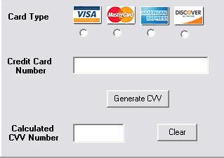 Check spelling or type a new query. Credit Card Generator (2013-2017) - Get unlimited credit card numbers (VISA and Master Card ...