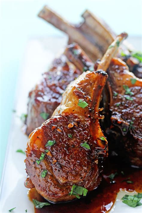 Next time you dig into a leg of lamb at your easter dinner, you can take an extra serving of pleasure knowing the full story of why we see this meat on easter spreads throughout the world. 11 Easy Lamb Chops Recipes-Lamb Chops For Easter—Delish.com